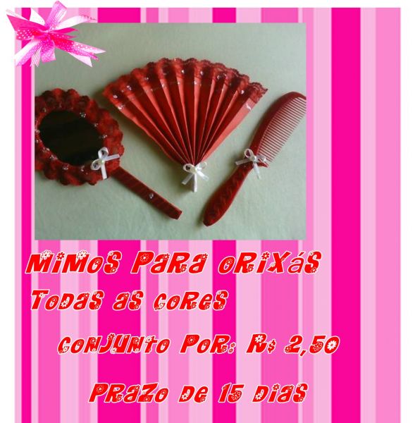 MIMOS PARA ORIXÁS/CABOCLOS